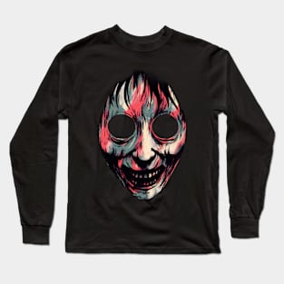 Horror scary face Long Sleeve T-Shirt